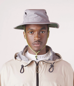 TWS1 All Weather Hat Grey/Green