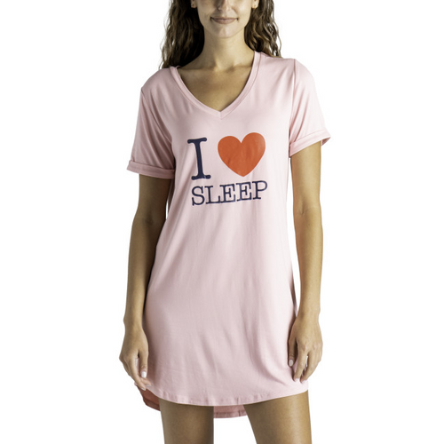 HELLO MELLO LET ME SLEEP SHIRT “I Heart Sleep”