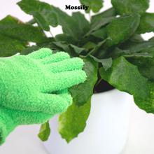 Charger l&#39;image dans la galerie, 1 paire de gants en microfibre brillants pour feuilles Mossify