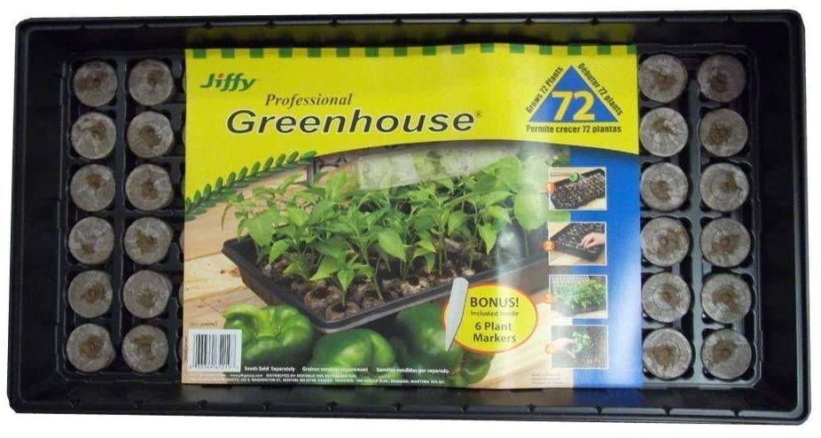 Jiffy - Mini greenhouse kit for 72 plants