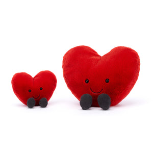 JELLYCAT™ Amuseable Hot Red Heart Large