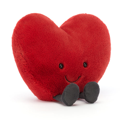 JELLYCAT™ Amuseable Hot Red Heart Large