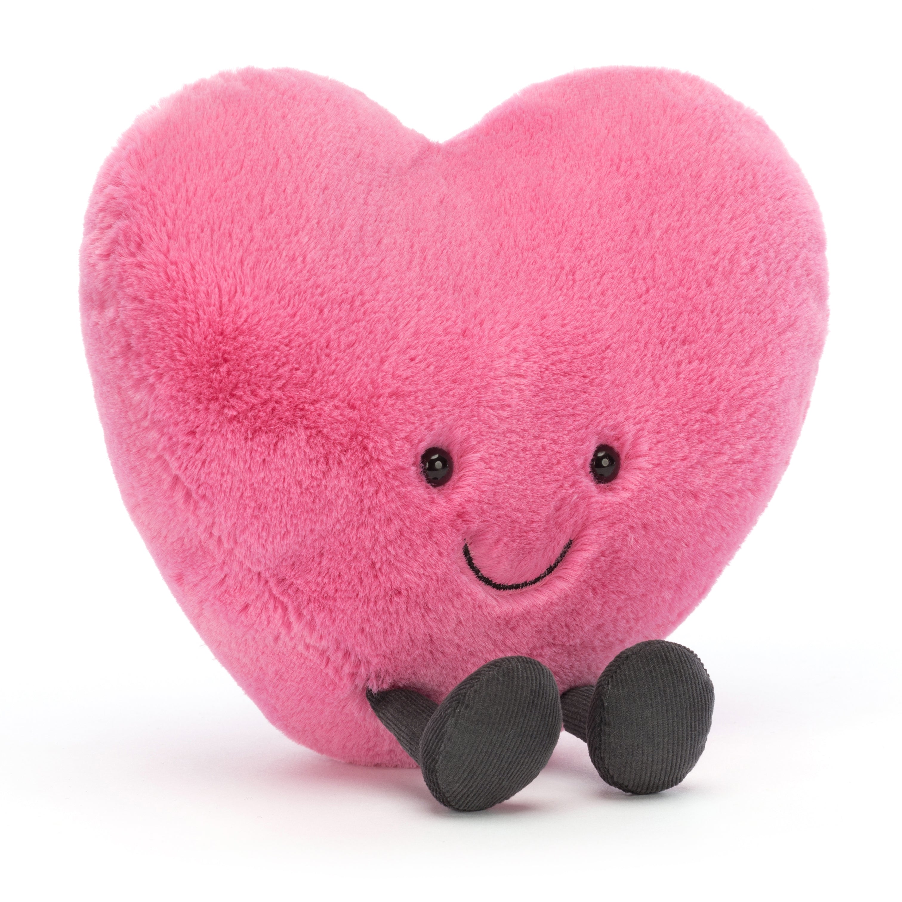 JELLYCAT™ Amuseable Pink Heart Large – Les Serres Legault
