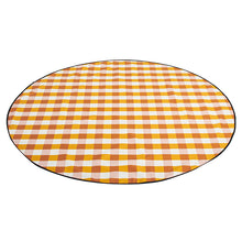 Load image into Gallery viewer, Love Rug - Gingham Butterscotch
