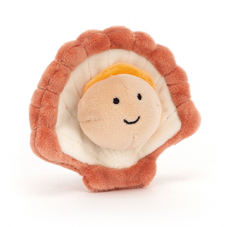 JELLYCAT™ SENSATIONAL SEAFOOD SCALLOP