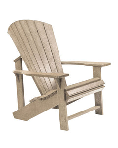 C.R.PLASTIC™ CHAISE ADIRONDACK CLASSIQUE - BEIGE