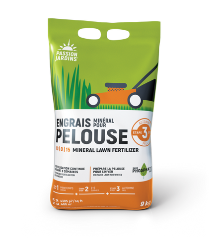 Mineral Fertilizer for your Lawn PASSION JARDINS