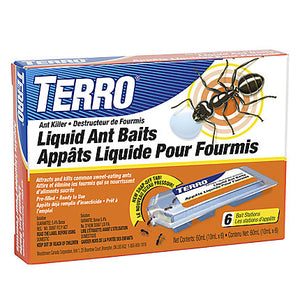 Appâts liquides pour fourmis TERRO® - 6 appâts