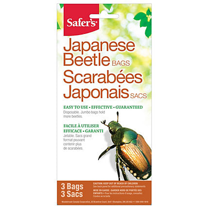 Safer's®Sacs de remplacement pour scarabée japonais Safer's® - 3 sacs